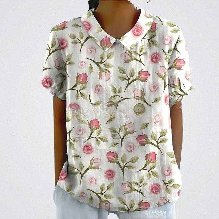 Flowered Blouse