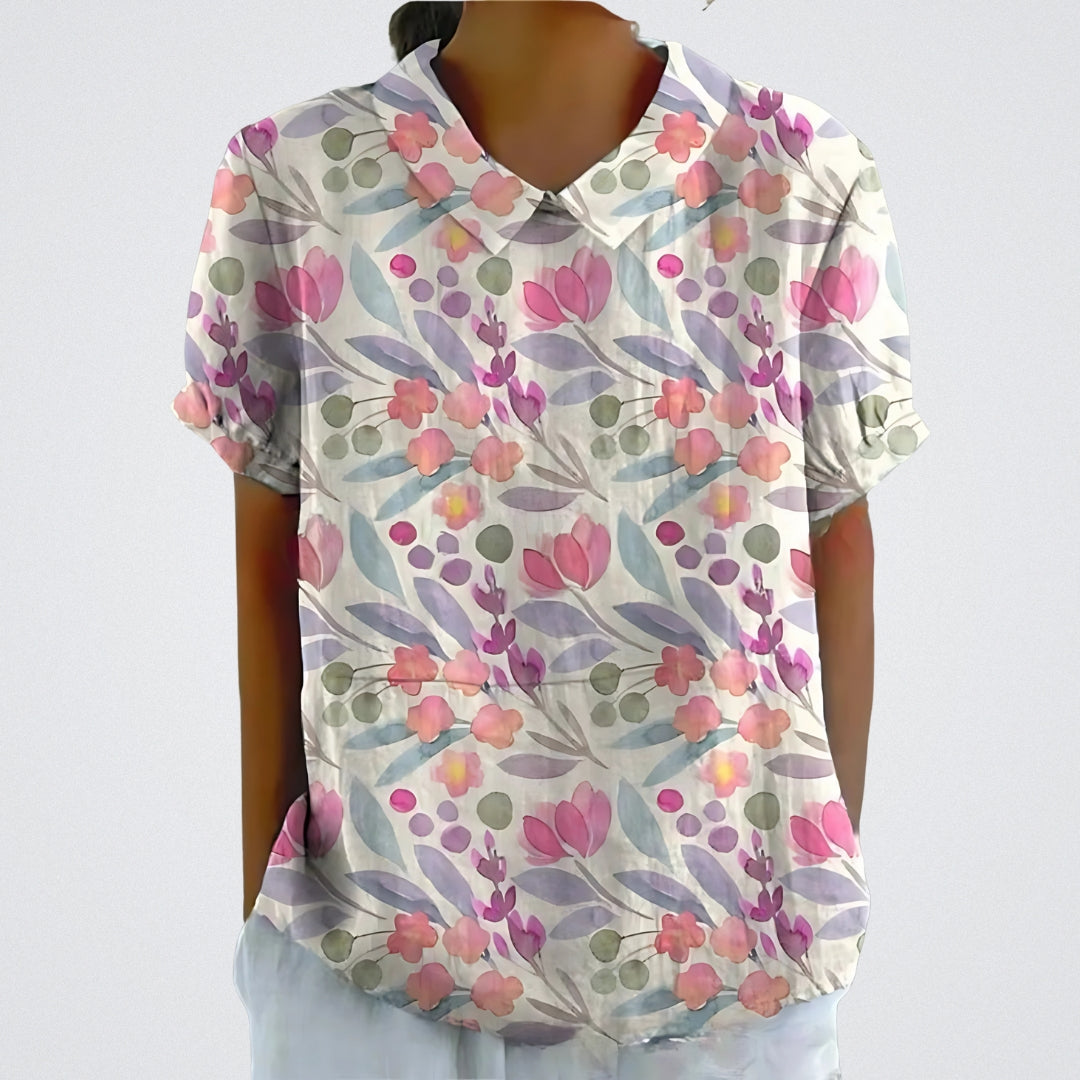 Flowered Blouse