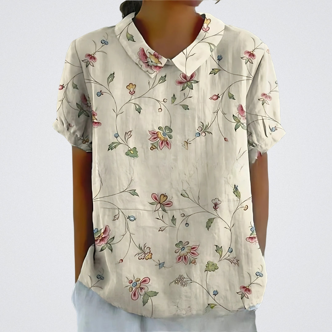 Flowered Blouse