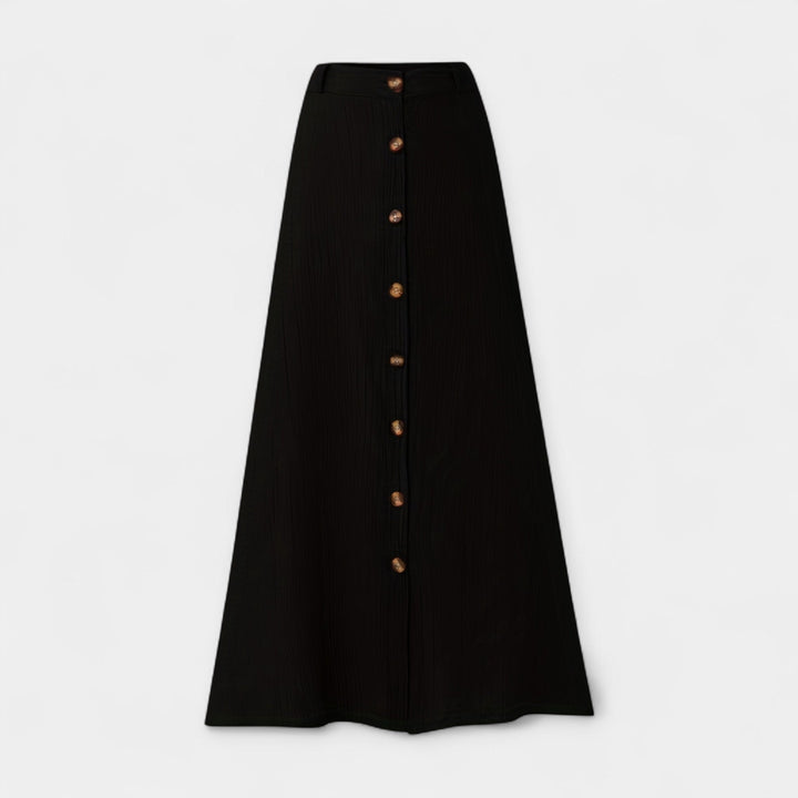 Sheer Midi Skirt with Slit