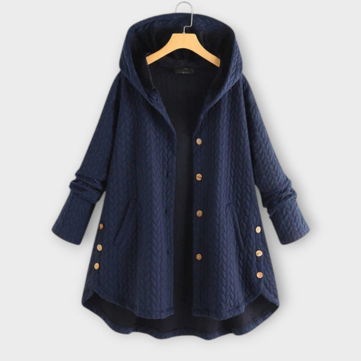 Leslie - Warm Jacket with Buttons