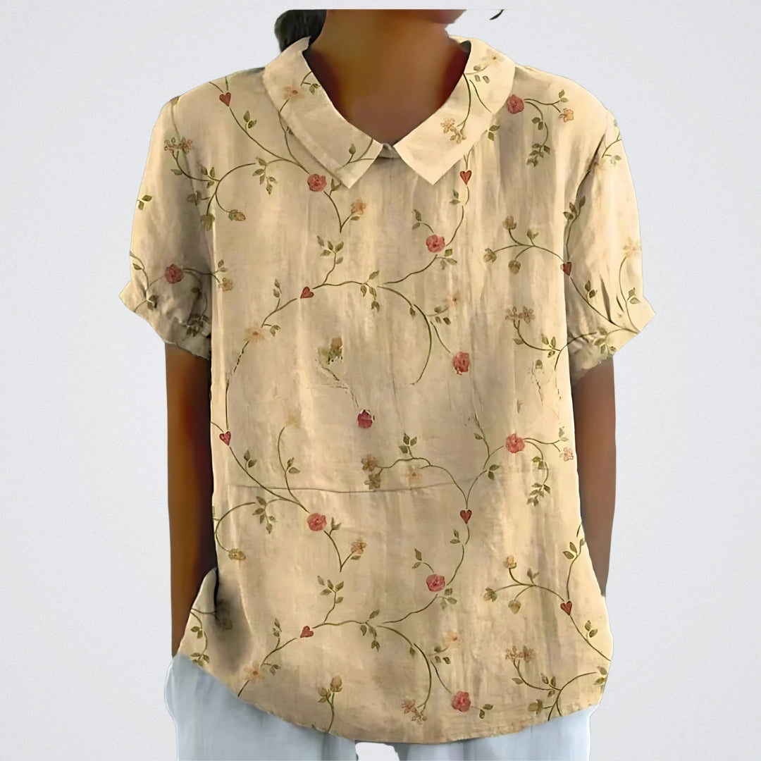 Flowered Blouse