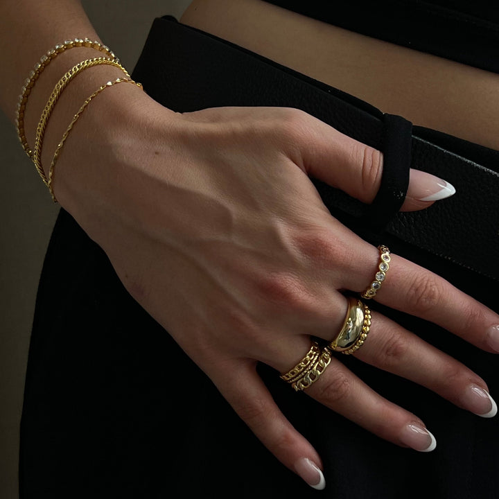 Ring with Chain