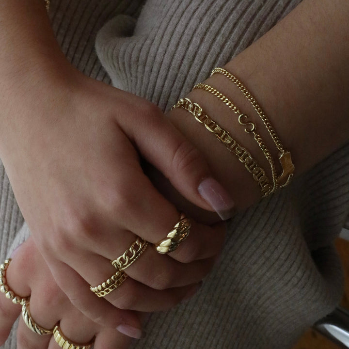 Ring with Chain