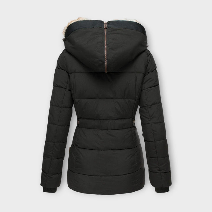 Emine - Comfortable Jacket with Fur
