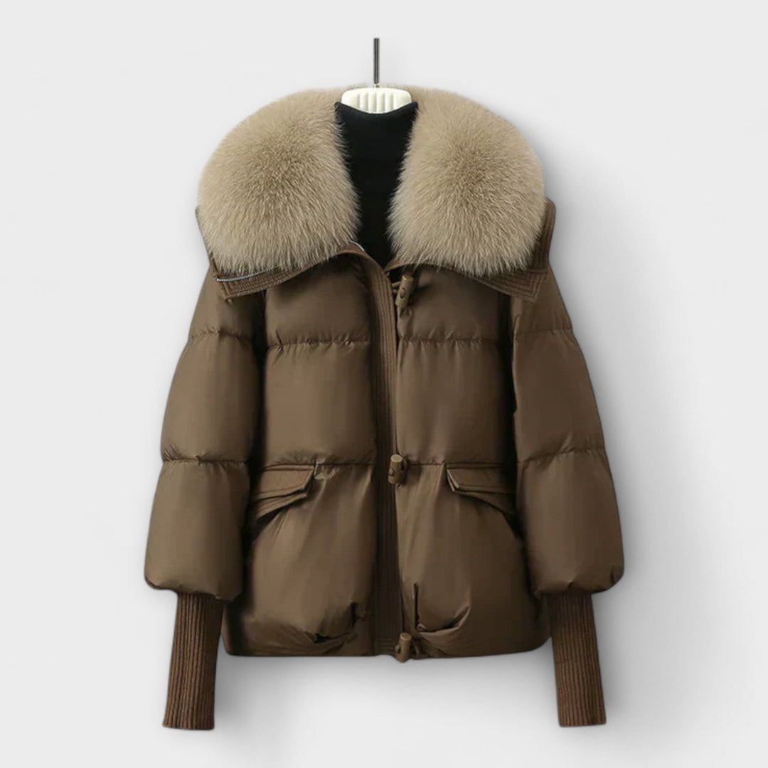 Lusina - Elegant Fur Jacket