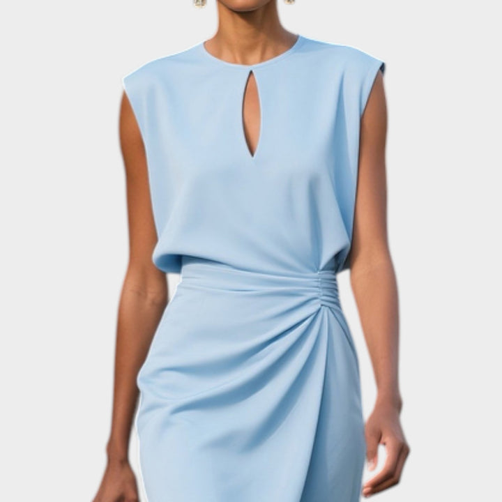 Sophia Draped Midi Dress