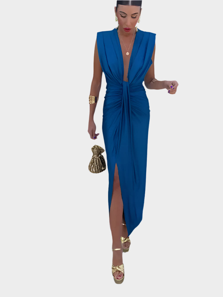 Sexy Dress with Spiral Design