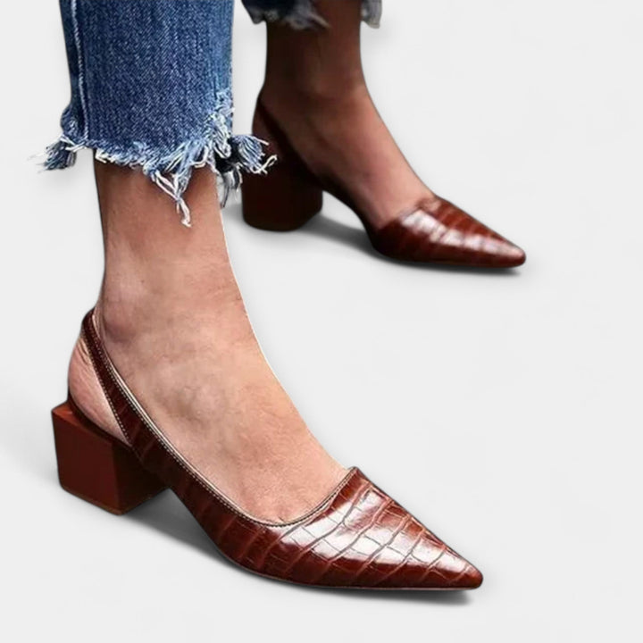 Heels with Luxurious Details