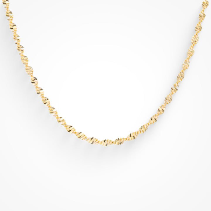 Double Twisted Necklace