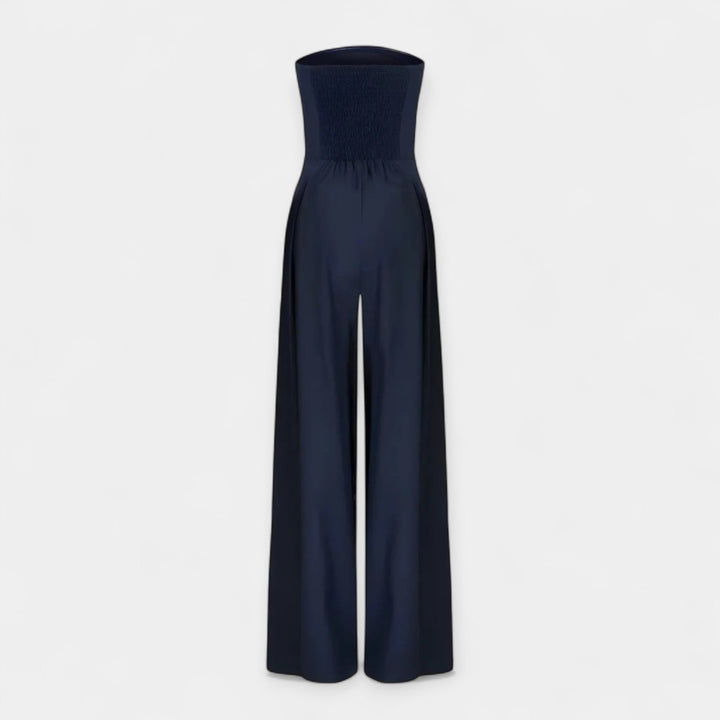 Full Body Jumpsuit with Strapless Corset