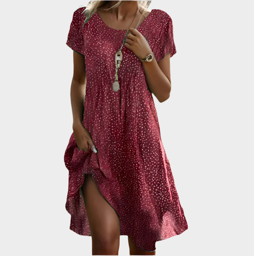 Vintage Boho with V-Neck
